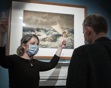 Christine Riding show Andrew Marr exhibition