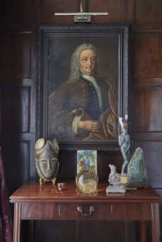 Harlington Manor credit David Parmiter - image of artefacts and painting