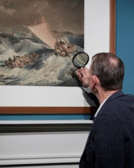 Turner's House Andrew Marr observing picture