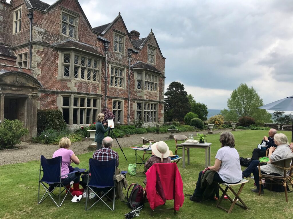 Acton Scott Hall outdoor teaching