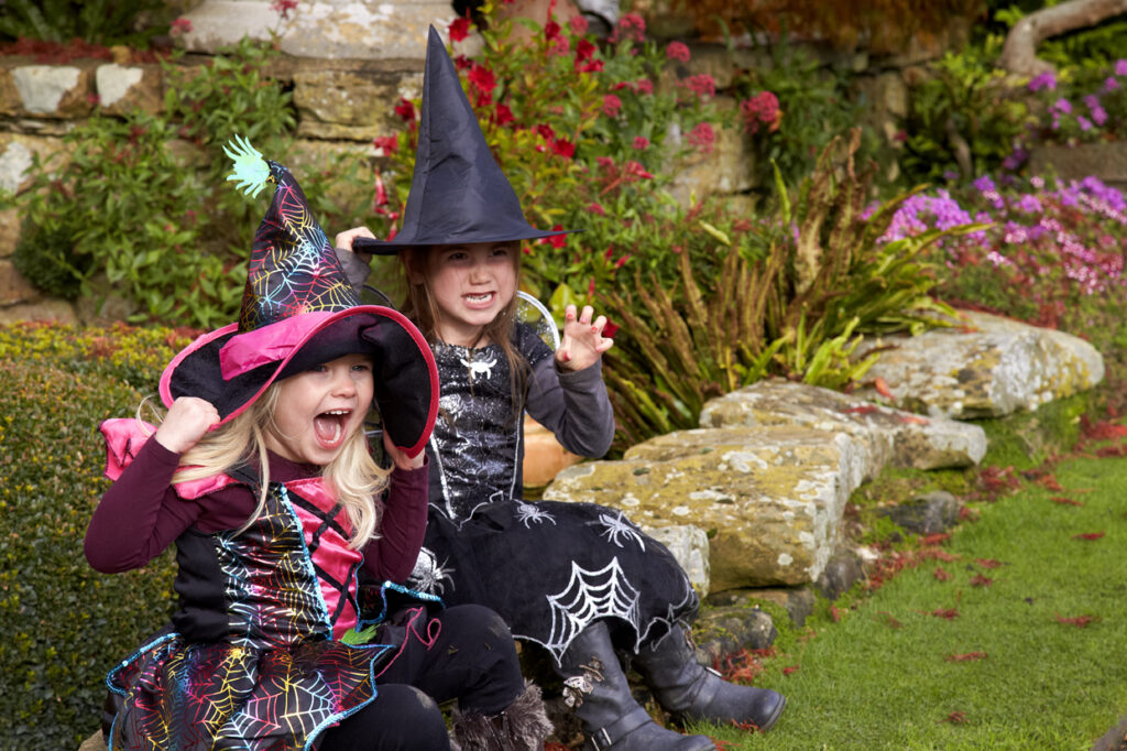 Hever Castle Halloween witches