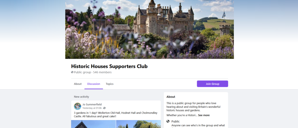 Historic Houses Supporters Club