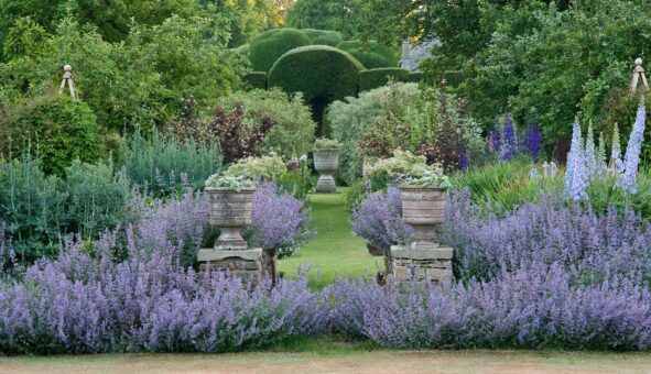 Levens Hall gardens in Cumbria