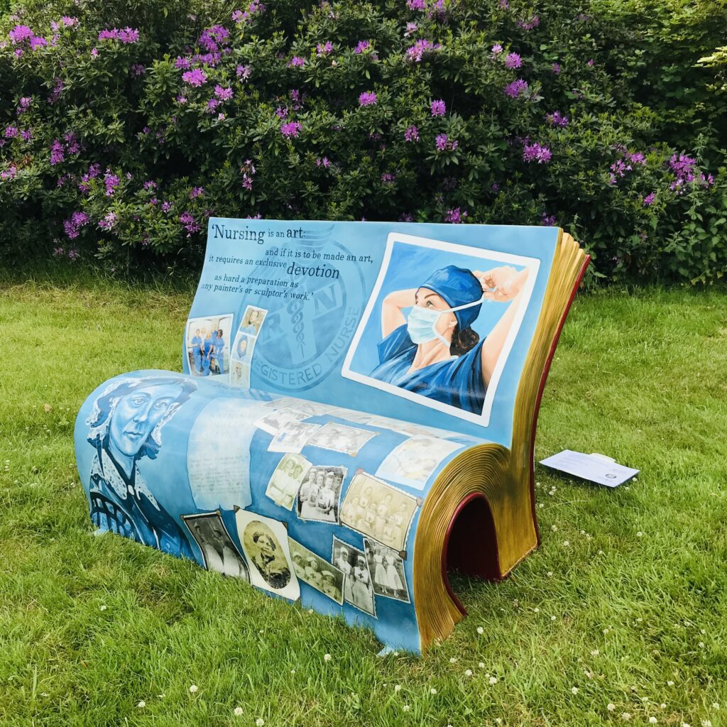 Hodsock Priory art chairs 1