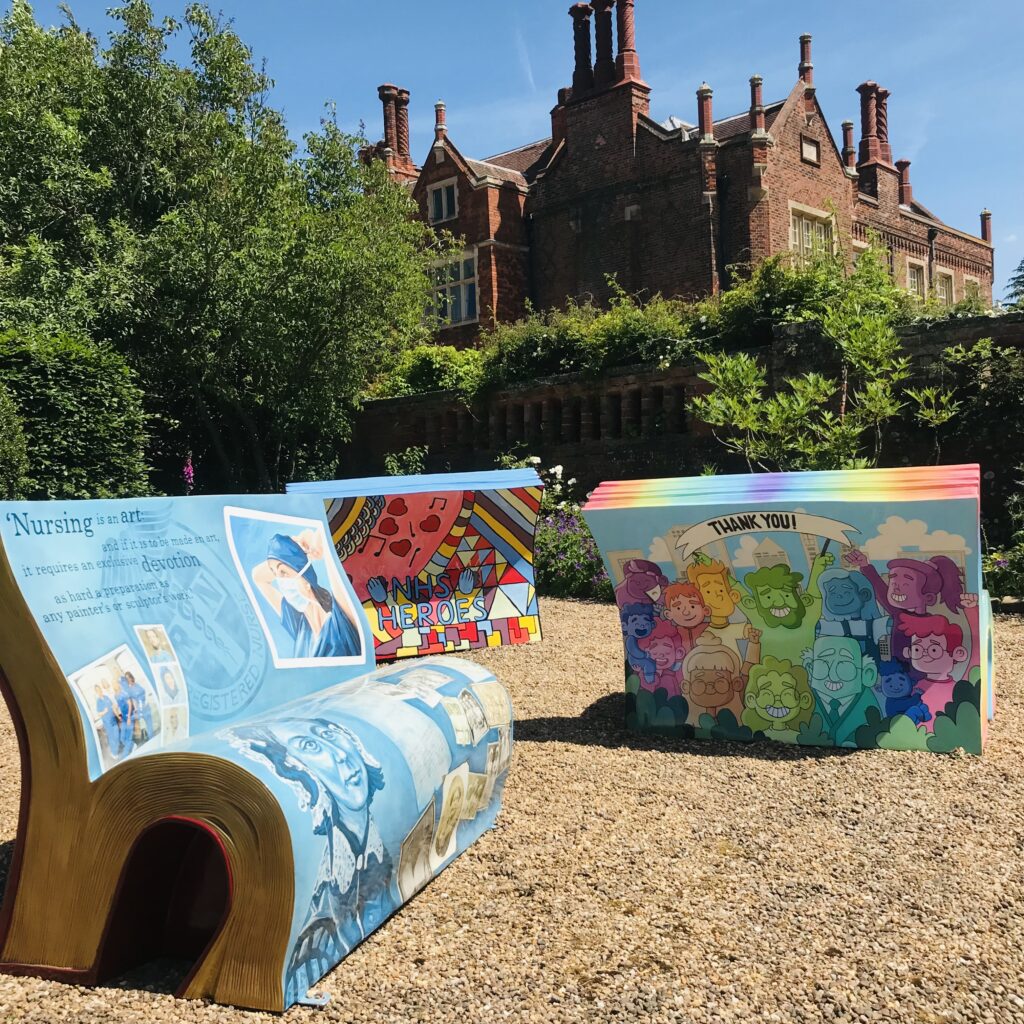 Hodsock Priory art chairs 2