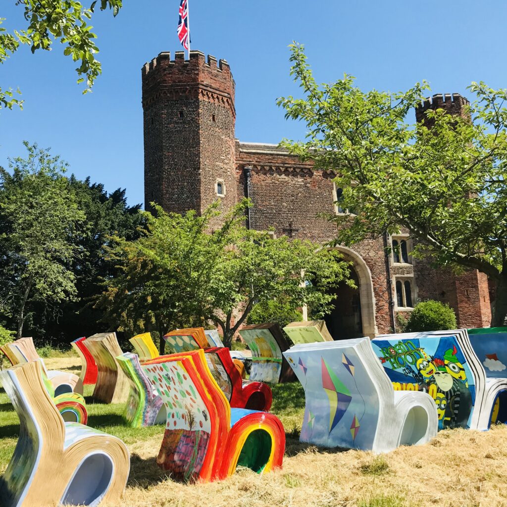 Hodsock Priory art chairs 4