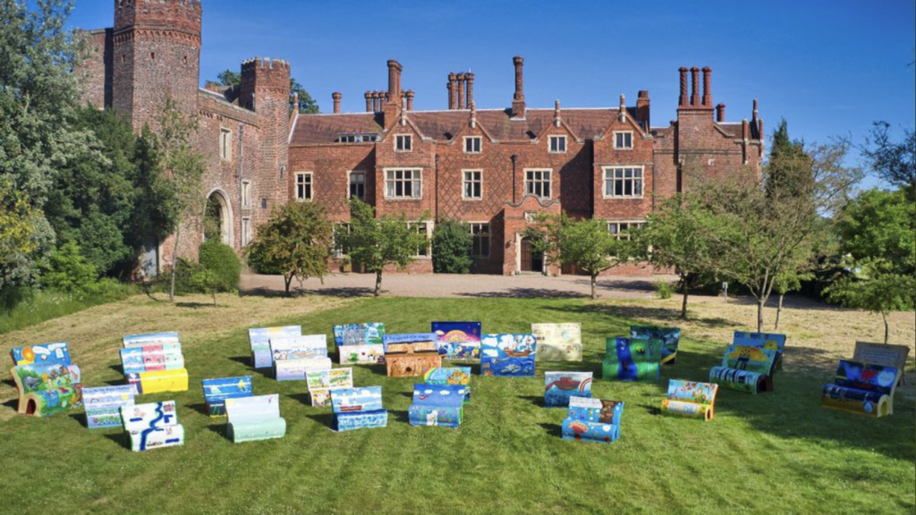 Hodsock Priory art chairs 6