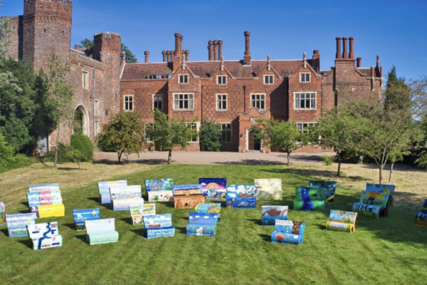 Hodsock Priory art chairs 6