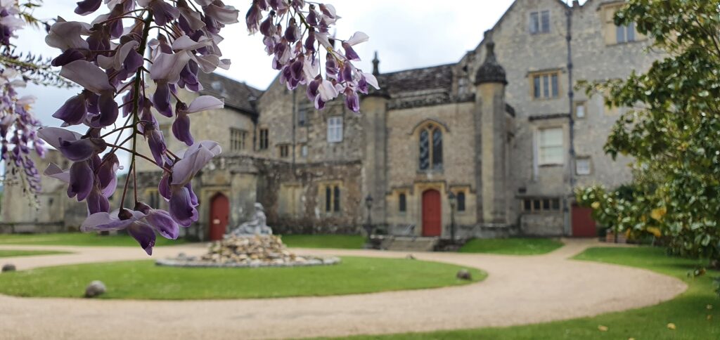 Parham House entrance