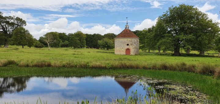 Parham House lake