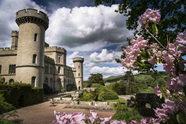 Upper Terrace at Eastnor Castle