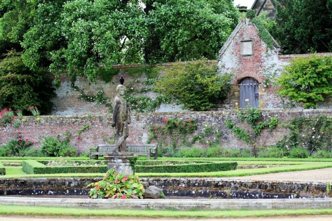 The Italian Garden at Penshurst Place