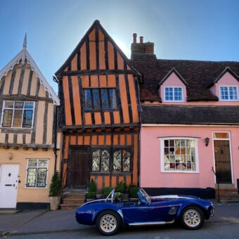 Classic Car at The Crooked House