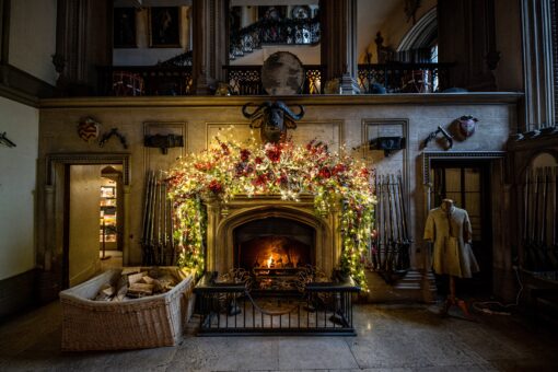 A Regency Christmas at Belvoir Castle_s Grand Entrance Hall
