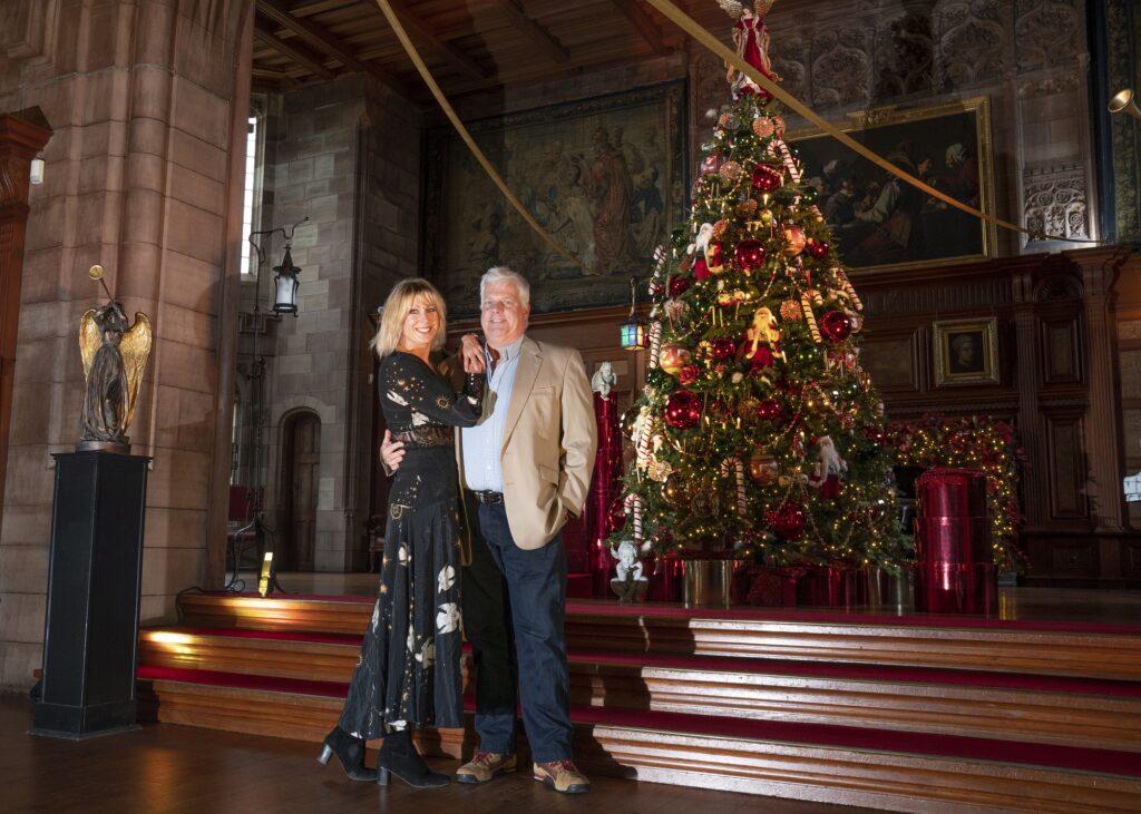 Bamburgh Castle owners Francis and Claire Watson-Armstrong