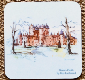 Glamis Castle coaster