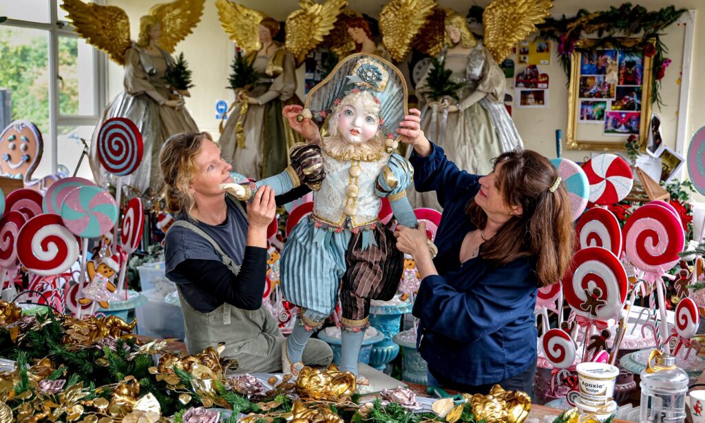 Mandy Bryson Clare Elliott Making The Nutcracker Christmas at Blenheim Palace by Sony Music Photo Will Walker North News