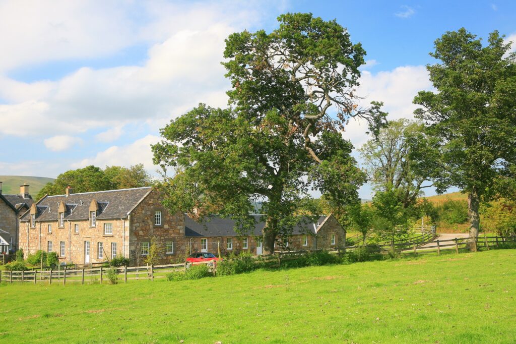 Ochil Cottage at Cowden Garden