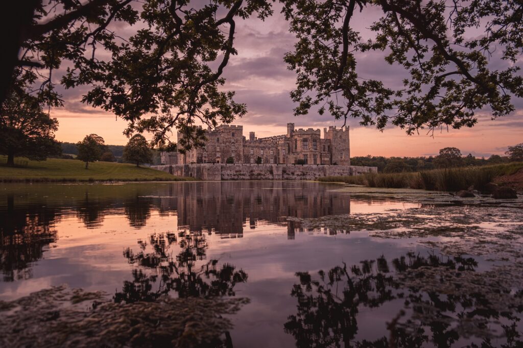 Raby Castle sunset