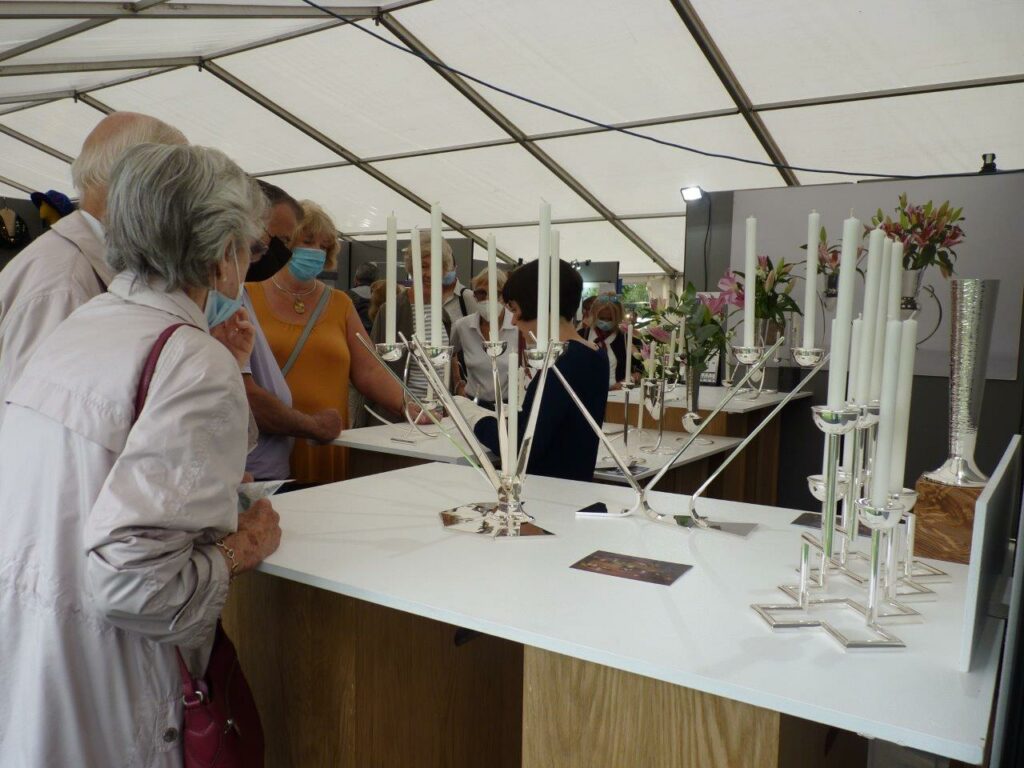 Brett Payne Candlesticks at Hever Castle's Craft & Design Fair