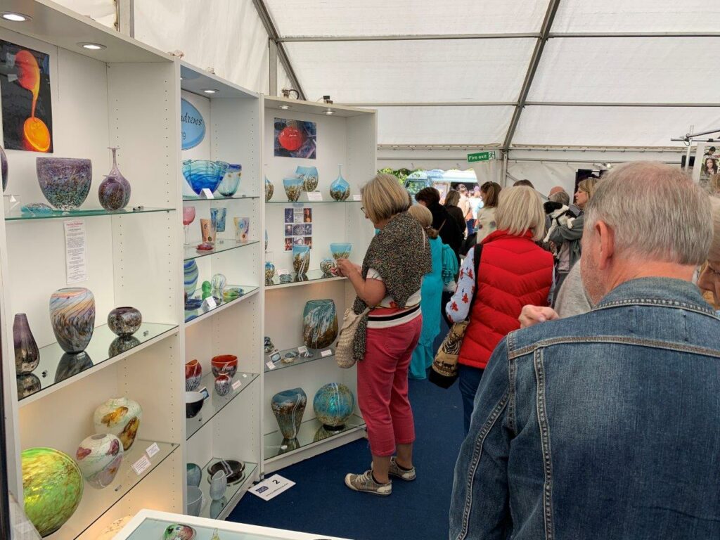 Martin Andrews Ceramics at Hever Castle Craft Fair