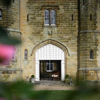 Chiddingstone Castle door