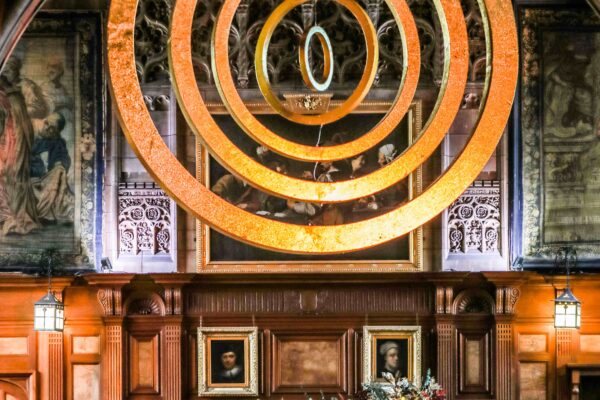 bamburgh castle indoor christmas wreath